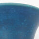 Ceramiczna miska bonsai 10 x 10 x 6,5 cm, kolor niebieski - 3/3