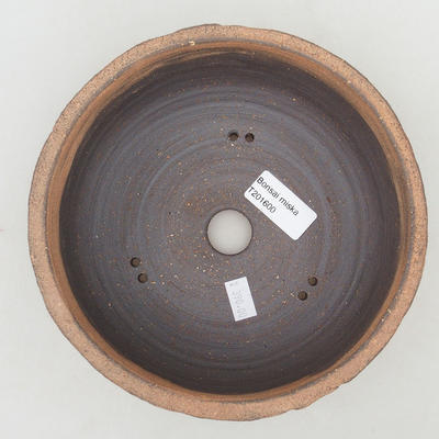Ceramiczna miska bonsai 18 x 18 x 7,5 cm, kolor popękany - 3