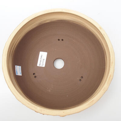 Ceramiczna miska do bonsai 22 x 22 x 7 cm, kolor spękany - 3