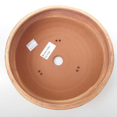 Ceramiczna miska do bonsai 18,5 x 18,5 x 7 cm, kolor spękany - 3