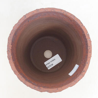 Ceramiczna miska bonsai 13,5 x 13,5 x 14,5 cm, kolor spękany - 3