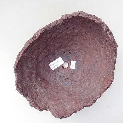 Ceramiczna skorupa 20 x 18 x 18 cm, kolor szary - 3
