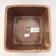 Ceramiczna miska bonsai 16 x 16 x 10,5 cm, kolor różowy - 3/3
