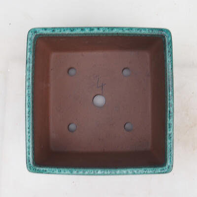 Miska Bonsai 19,5 x 19,5 x 10 cm, kolor zielony - 3