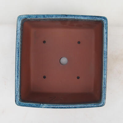 Miska Bonsai 19,5 x 19,5 x 10 cm, kolor niebieski - 3