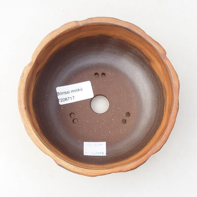 Ceramiczna miska bonsai 14,5 x 14,5 x 6 cm, kolor spękany - 3