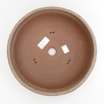 Ceramiczna miska do bonsai 23,5 x 23,5 x 8 cm, czarna spękana - 3