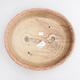 Ceramiczna miska bonsai 28 x 24,5 x 6,5 cm, kolor brązowo-różowy - 3/3