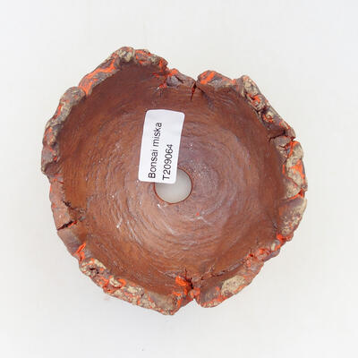 Ceramiczna skorupa 9,5 x 9 x 7,5 cm, kolor szary - 3