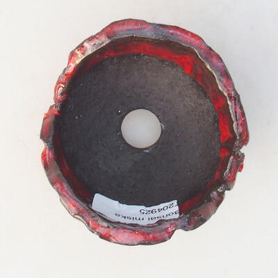 Ceramiczna powłoka 7,5 x 7,5 x 5 cm, kolor czerwony - 3