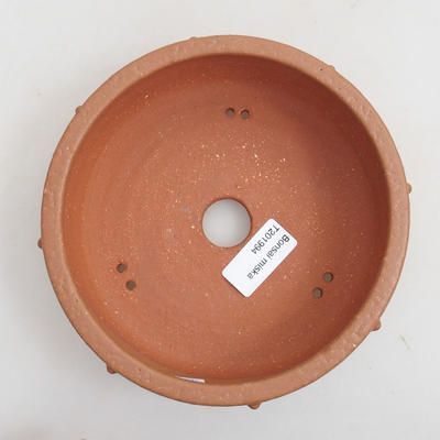 Ceramiczna miska bonsai 16 x 16 x 5,5 cm, kolor brązowy - 3