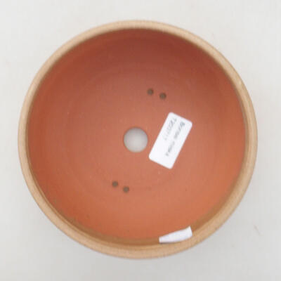 Ceramiczna miska bonsai 15 x 15 x 6,5 cm, kolor beżowy - 3