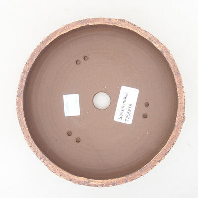 Ceramiczna miska bonsai 15,5 x 15,5 x 5 cm, kolor spękany - 3