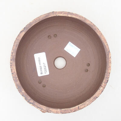 Ceramiczna miska bonsai 14,5 x 14,5 x 5 cm, kolor spękany - 3