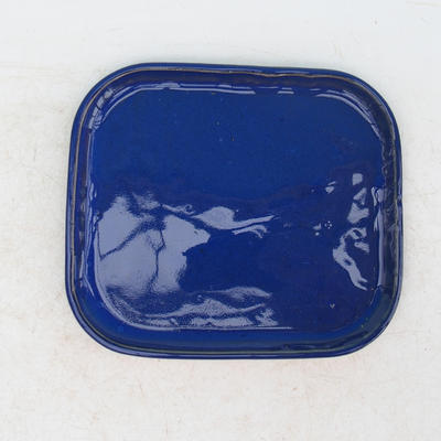 Miska Bonsai H38 - miska 12 x 10 x 5,5 cm, miska 12 x 10 x 1 cm, niebieska - miska 12 x 10 x 5,5 cm, taca 12 x 10 x 1 cm - 3