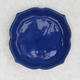 Miska Bonsai + taca H95 - miska 7 x 7 x 4,5 cm, taca 7 x 7 x 1 cm, niebieska - miska 7 x 7 x 4,5 cm, taca 7 x 7 x 1 cm - 3/3