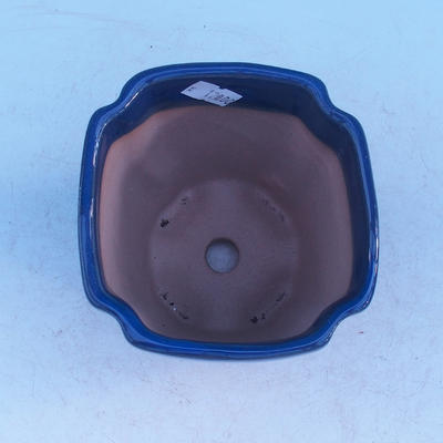 Ceramiczna bańka bonsai - kaskada, niebieski - 3