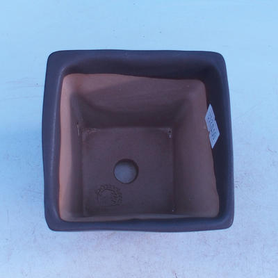 Ceramiczna bańka bonsai - kaskada, czarny mat - 3