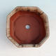 Ceramiczna miska bonsai H 13 - 11,5 x 11,5 x 4,5 cm, beżowy - 11,5 x 11,5 x 4,5 cm - 3/3