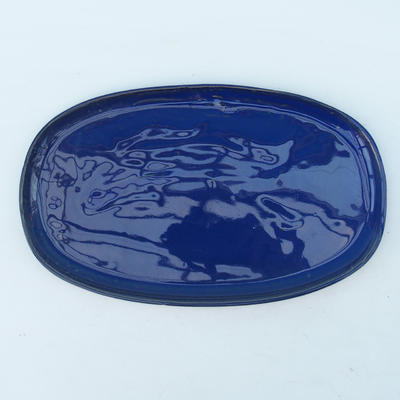 Taca miska Bonsai H15 - miska 26,5 x 17 x 6 cm, taca 24,5 x 15 x 1,5 cm, niebieska - 3