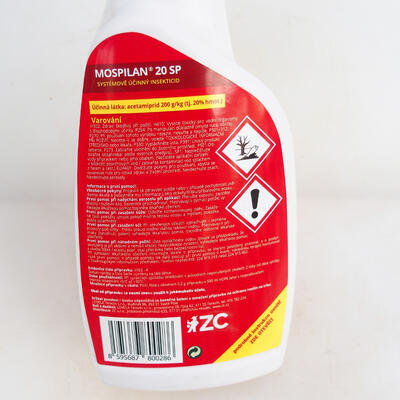 Środek owadobójczy Mospilan 20SP w opryskiwaczu 0,5 litra - 3