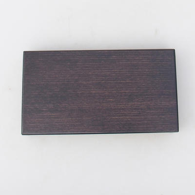 Drewniany stół pod bonsai brązowy 18,5 x 10 x 3 cm - 3