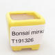 Mini miska bonsai 3 x 3 x 3 cm, kolor żółty - 4/4