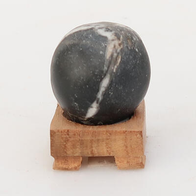 Suiseki - Kamień z DAI (podkładka drewniana) - 4