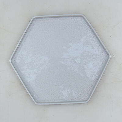 Misa ceramiczna + spodek H53 - miska 20 x 18 x 7,5 cm spodek 18 x 15,5 x 1,5 cm, biały - 4